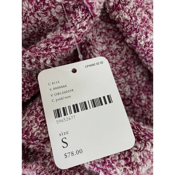 Free People Good Day Pullover sweater in the color rose pink women size S - Picture 7 of 7